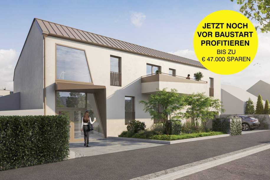 HOCHWERTIG UND MODERN WOHNEN IN LANGENZERSDORF: LIEBEVOLLE BALKONWOHNUNG MIT TOLLER INFRASTRUKTUR UND VERKEHRSANBINDUNG IN BESTER ZENTRUMSLAGE, Wohnung-kauf, 319.100,€, 2103 Korneuburg