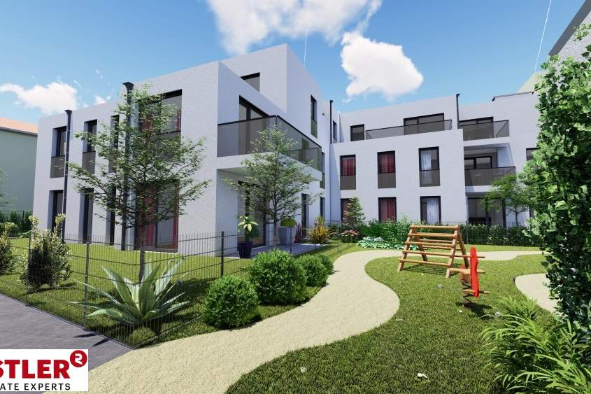 Wohnen beim Stadtmauer Park | 3-Zimmerwohnung mit Loggia, Wohnung-kauf, 331.597,€, 2301 Gänserndorf