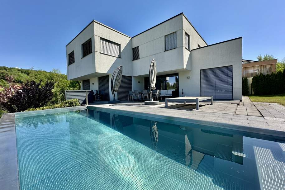 NEUER PREIS! Neuwertiges Einfamilienhaus das Luxus und großzügiges Wohnen vereint. Ein wahres Unikat in Graz!, Haus-kauf, 1.490.000,€, 8047 Graz(Stadt)
