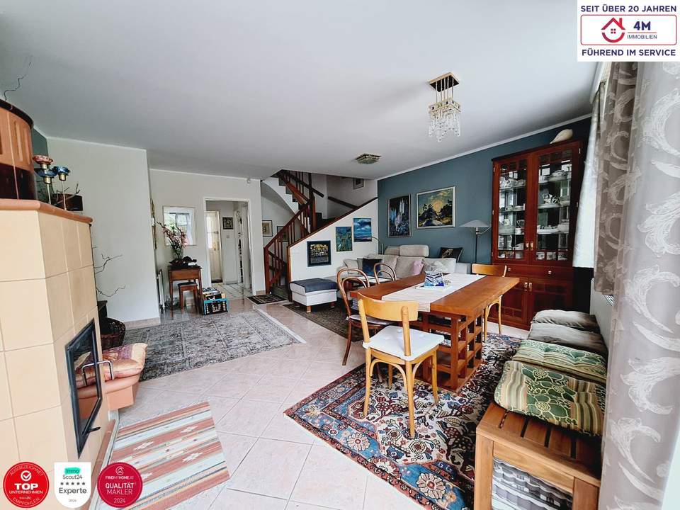 Idyllisches Eck-Reihenhaus am Rande des Wienerwalds im wunderschönen Rodaun