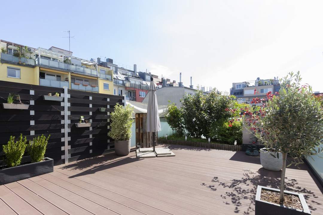 Sonniger Neubau mit XXL-Terrasse &amp; Garage (optional)