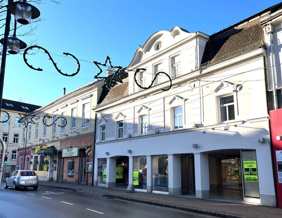 Attraktives Geschäftslokal im Mistelbacher Zentrum