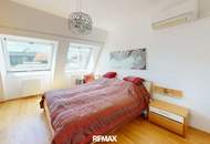 Drei-Zimmer-Dachgeschoß-Wohnung mit 15m²-Terrasse nahe Siegesplatz/Asperner Löwe