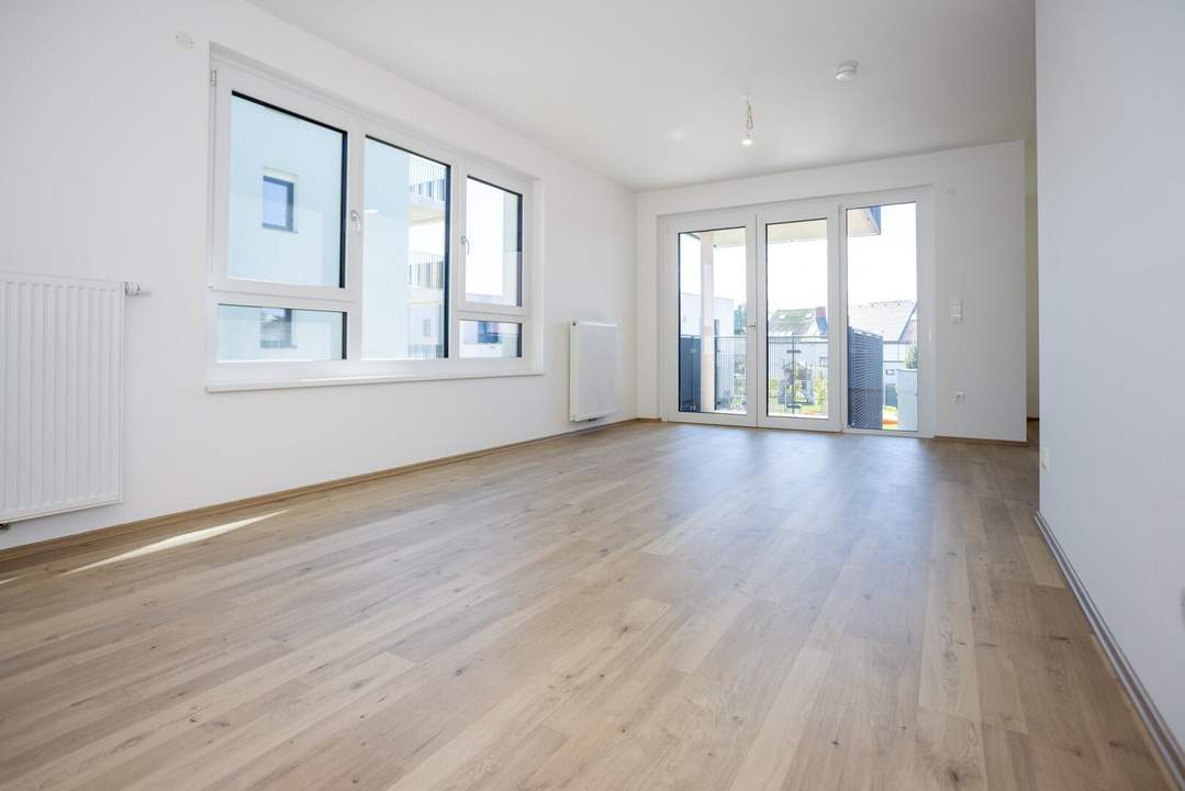 ERSTBEZUG "ein viertel grün" in Wr. Neustadt - moderne 2 Zimmerwohnung mit Balkon