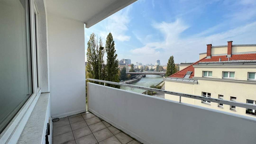 2. Bezirk-Exklusives Wohnen: Sanierte 3-Zimmer-Wohnung mit Blick auf Donau