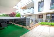 “Modern. Elegant. At Peace. – Wohnen mit Garten-Terrasse & Dachterrasse!“