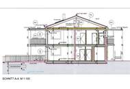 Vier Neubauwohnungen in sehr guter Lage- zwei im EG mit Terrassen und Eigengarten- zwei im OG mit Balkon- vier eigene Carports