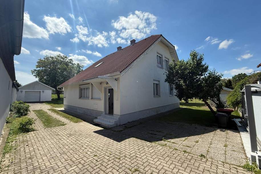 Representative Villa mit Wintergarten und Nebengebäude auf 1.303 m2 Grund !, Haus-kauf, 369.999,€, 2474 Neusiedl am See