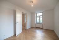Neuwertige Zwei-Zimmer-Altbauwohnung mit herrlicher Terrasse und Loggia direkt beim Naschmarkt