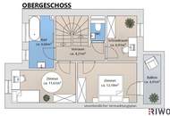 Fertiggestellt &amp; bezugsbereit | 5-Zimmer Neubau-Reihenhaus mit ca. 50m² Eigengarten | Hofruhelage | Luftwärmepumpe