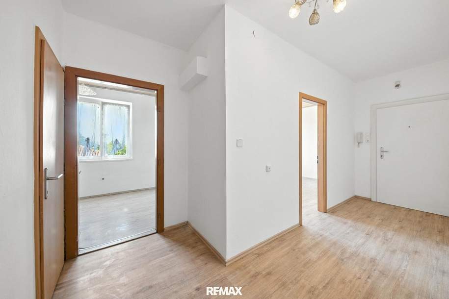DIE GELEGENHEIT! ALS ANLAGE ODER ZUR EIGENNUTZUNG! Zentral gelegene 3-Zimmer-Wohnung in Bahnhofsnähe!, Wohnung-kauf, 144.900,€, 2020 Hollabrunn