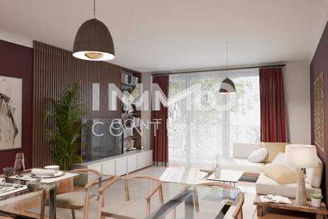 Ruhige Vierzimmerwohnung mit hofseitigem Balkon - Erstbezug Mai!, Wohnung-kauf, 376.200,€, 1030 Wien 3., Landstraße