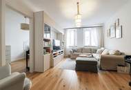 Top-sanierte 3-Zimmer-Wohnung in 1050 Wien – Wohnzimmer, 2 Schlafzimmer &amp; getrennte Küche - Derzeit vermietet