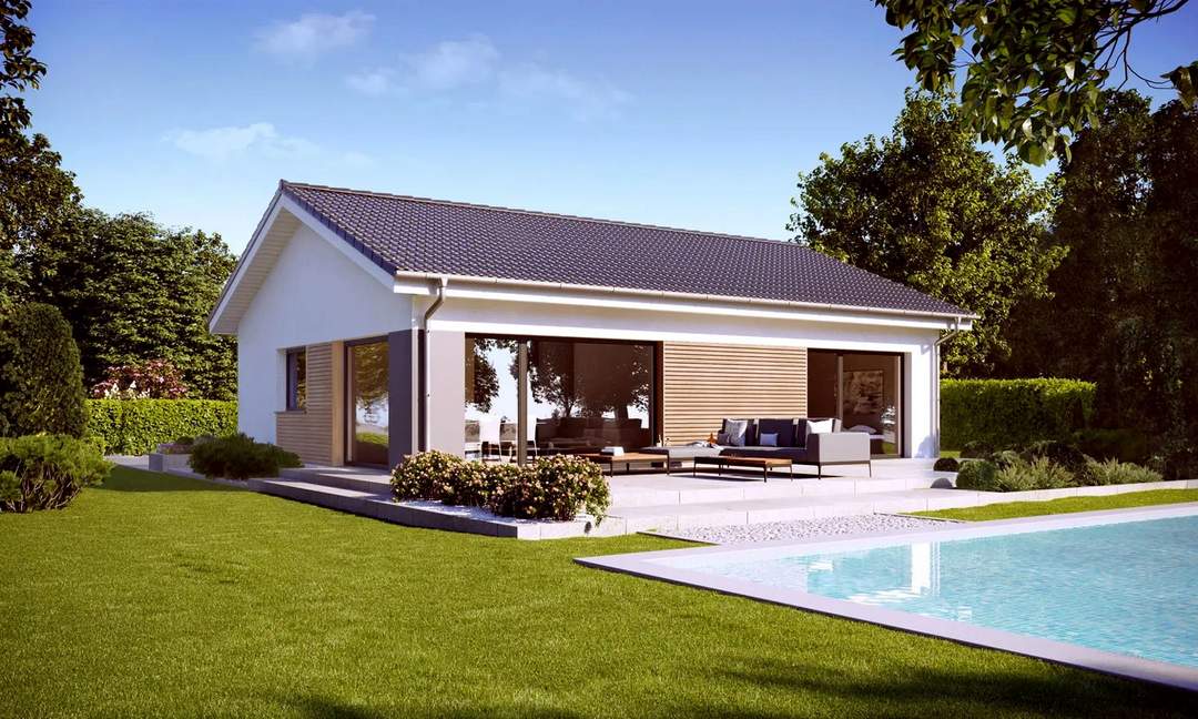 Wir wollen ein Zuhause, das Licht und Architektur zu einer einzigen, klaren Vision verbindet (Provisionsfrei)