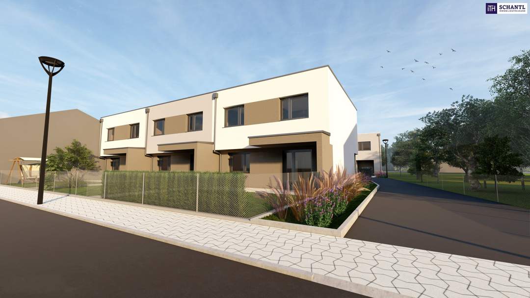 Wohnen im Grünen bei Wien! Grünruheoase I Wien-Nähe I perfekte Raumaufteilung I 4-Zimmer I Schnell sein!