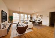 Erstbezug! Sehr schön aufgeteilte 3-Zimmer Wohnung mit 24 m2 Terrasse (Nähe Floridsdorfer Bahnhof)