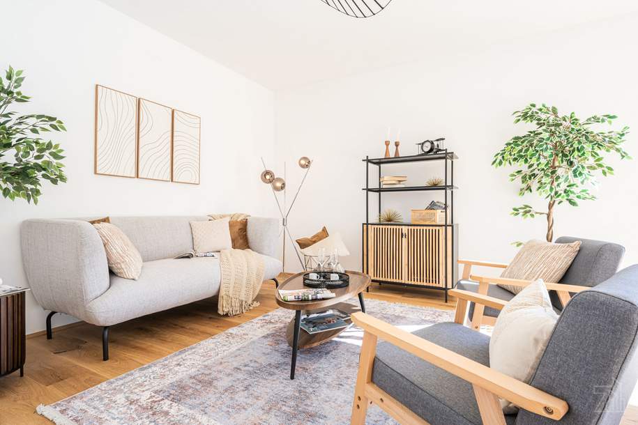 Wunderschöne 3 Zimmer Gartenwohnung inkl. Seezugang | Wohnen am Mondsee, Wohnung-kauf, 1.183.000,€, 5310 Vöcklabruck