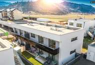 Neubau-Wohnung mit 3 Zimmern, 90 m² Garten und 2 Parkplätzen in moderner Siedlung in Wasendorf