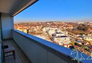 Sky High Living in Mattersburg - Schöne 2-Zimmer-Wohnung mit Loggia und traumhaftem Ausblick!