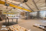 2213 Bockfließ 970 m² große Gewerbehalle Nähe Wien mit Photovoltaik-Anlage
