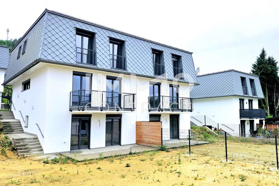 Mietkauf in Aussichtslage von Bad Sauerbrunn: Moderne und großzügige Doppelhaushälfte, Haus-miete, 1.539,42,€, 7202 Mattersburg