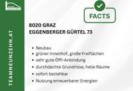 Urbane 2-Zimmer-Wohnung in zentraler Lage - Wohnen am Eggenberger Gürtel!