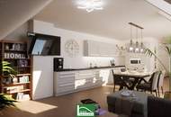 Moderne 2-Zimmer-DG-Wohnung mit Terrasse in 1220 Wien – Erstbezug auf Eigengrund - JETZT ANFRAGEN