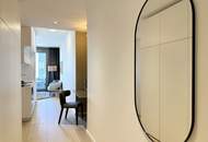 Danube Flats | Möblierte 1,5-Zimmer-Wohnung im 17. Stock | Fitness | Pool | Kellerabteil | U1