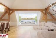 OPEN HOUSE: 24.04.2026! Luxuriöses Penthouse mit historischem Charme und Blick über die Weingärten