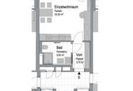 PROVISIONSFREI | ERSTBEZUG - Bezugsfertige 1-Zimmer-Eigentumswohnung mit Küche und Balkon