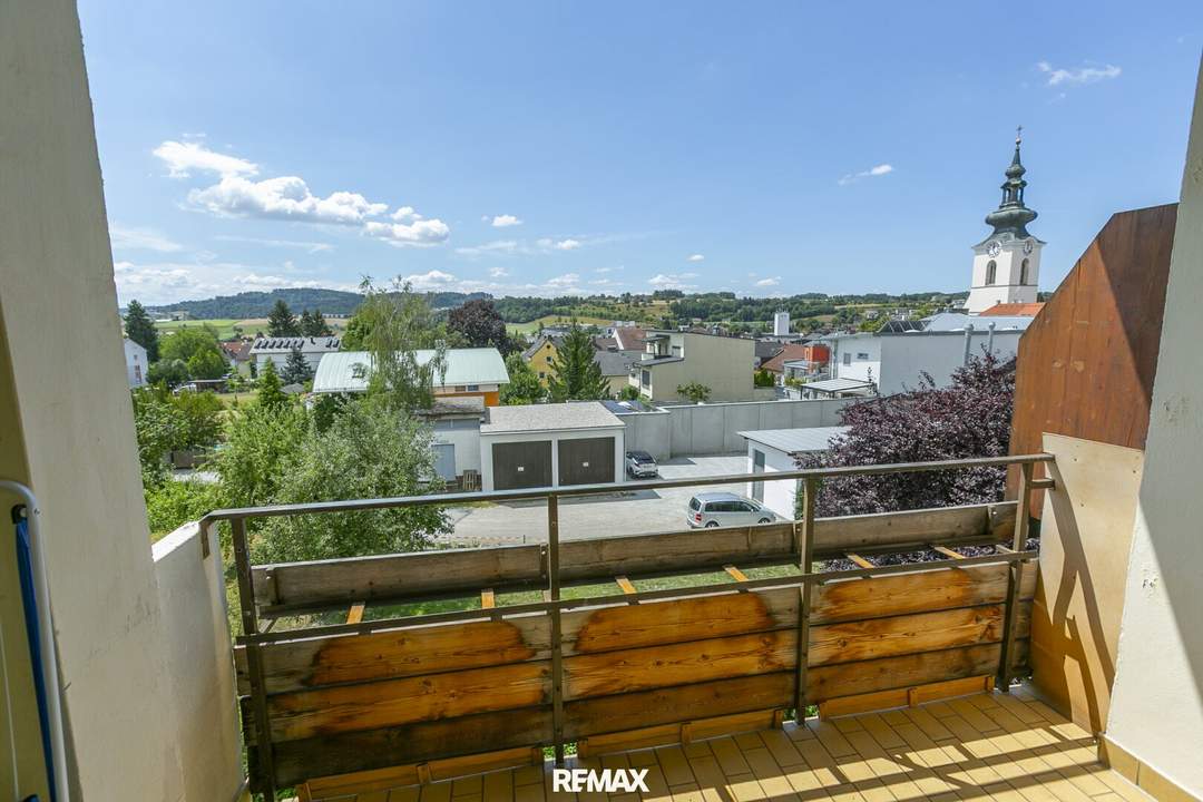 2-Zimmerwohnung im Herzen von Gallneukirchen mit schönem Ausblick!