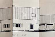 Älteres Wohnhaus mit angebauter Doppelgarage im Freiland