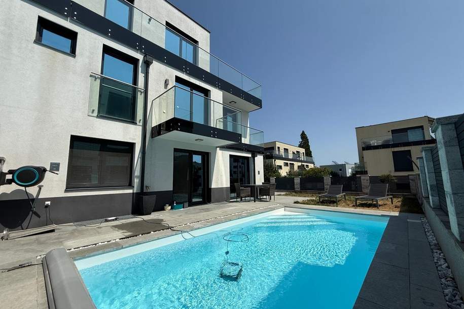 Luxus Leben auf Easy Mode! Pool, Garten, Dachterrasse, Haus-kauf, 1.249.500,€, 2380 Mödling