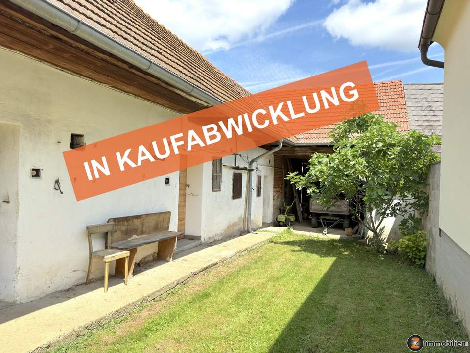 Kleines Häuschen mit Nebengebäuden und Obstbaumbestand - IN KAUFABWICKLUNG