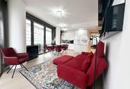 Toll möbliertes Apartment mit großzügigem Balkon - Pool, Sauna, Gym, Lounges, Billa, Hotel im Turm