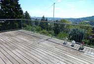 Traumhafter Wienblick am Wolfersberg in Ruhelage - Haus mit Garten, Pool und großer Dachterrasse