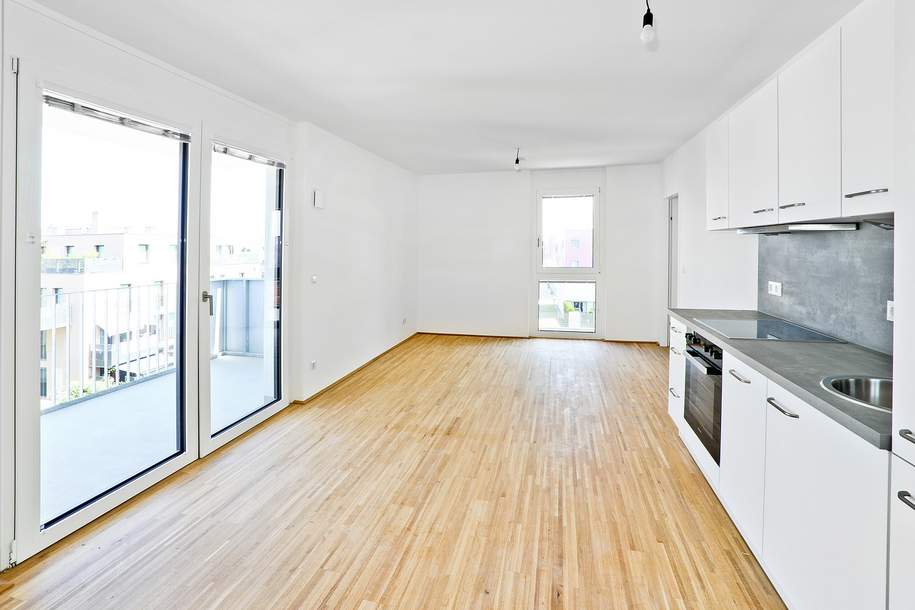 1 Monat Mietfrei! PFALZGASSE 29 - Gemütliches Wohnen: 2 Zimmer mit großzügigem Balkon - IN RUHELAGE, Wohnung-miete, 898,98,€, 1220 Wien 22., Donaustadt