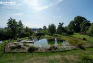 Familientraum mit Badeteich