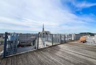 Exklusive 130 m² Dachgeschosswohnung mit Terrasse, Dachterrasse und atemberaubendem Blick auf den Stephansdom