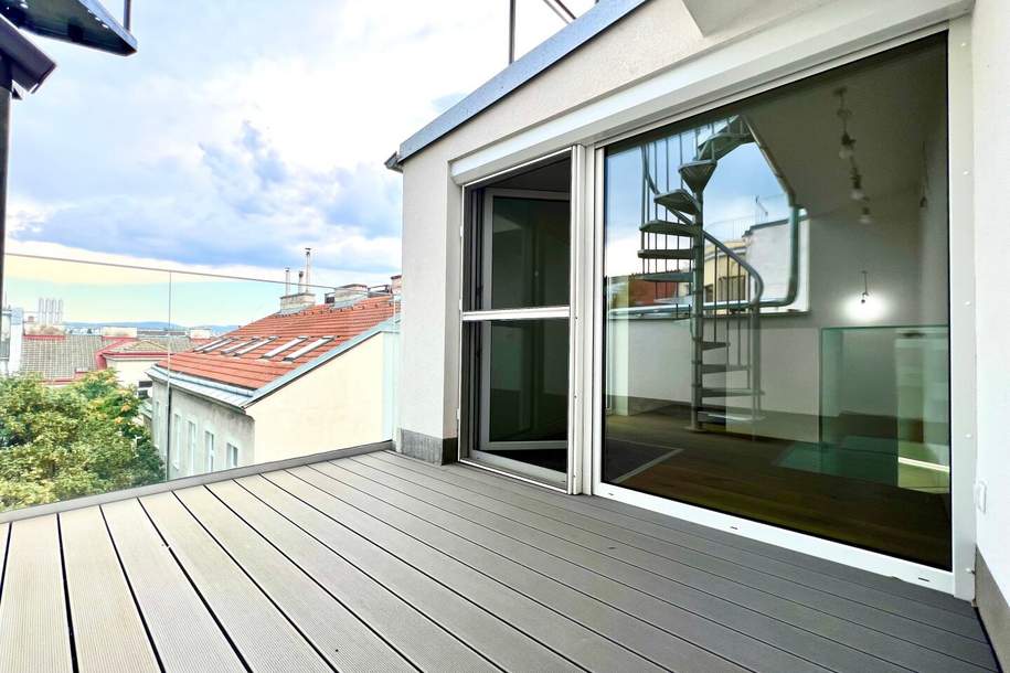 PENTHOUSE-FLAIR mit Terrasse! I ERSTBEZUG I Nähe U-Bahn I Luftwärmepumpe I Klimaanlage I Fußbodenheizung I hochwertige Ausstattung, Wohnung-kauf, 565.000,€, 1120 Wien 12., Meidling