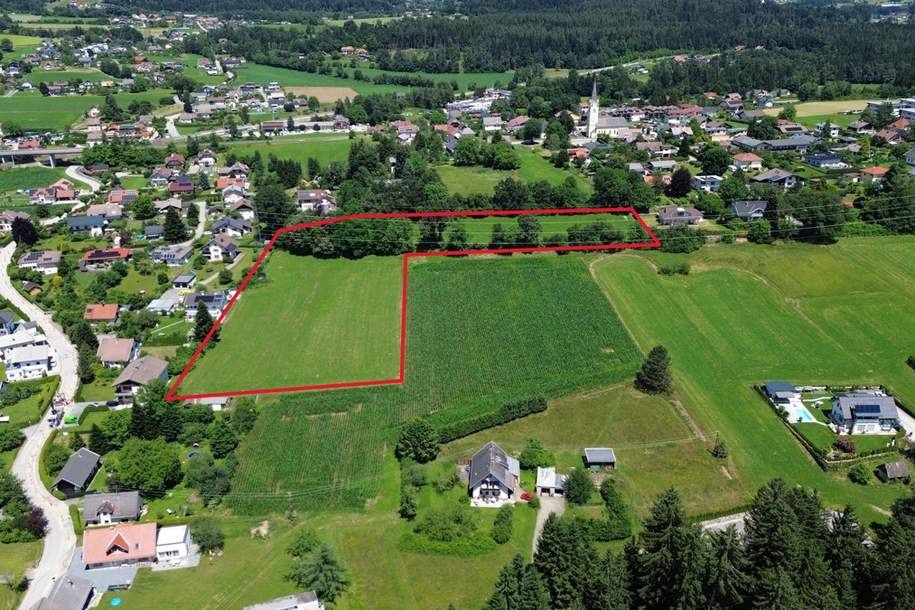 Lind ob Velden - 1,6 ha Landwirtschaftliche Nutzfläche, Grund und Boden-kauf, 250.000,€, 9220 Villach Land