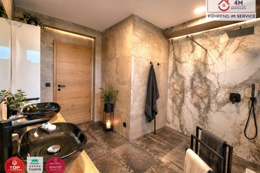 Exklusives Designerhaus mit großzügigem Garten und Pizzaofen in absoluter Ruhelage!, Haus-kauf, 580.000,€, 2632 Neunkirchen