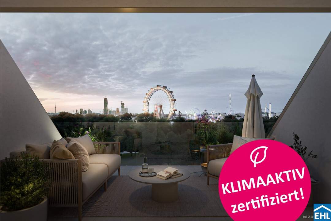 Leben im Einklang mit Stadt und Natur - "Josephine" beim Prater