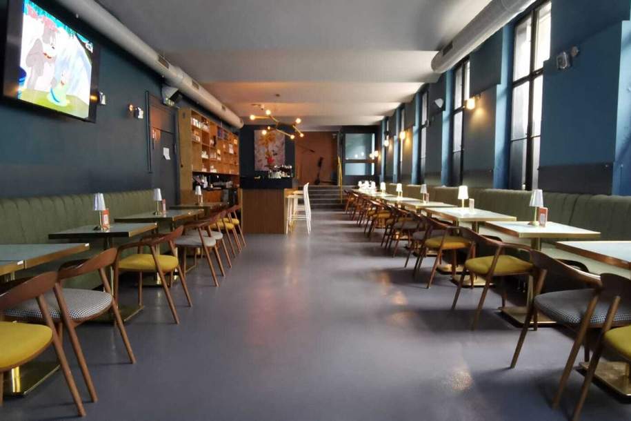 Top-Restaurant & Bar in Bestlage – komplett eingerichtet und sofort startklar, Gewerbeobjekt-miete, 4.314,00,€, 1090 Wien 9., Alsergrund