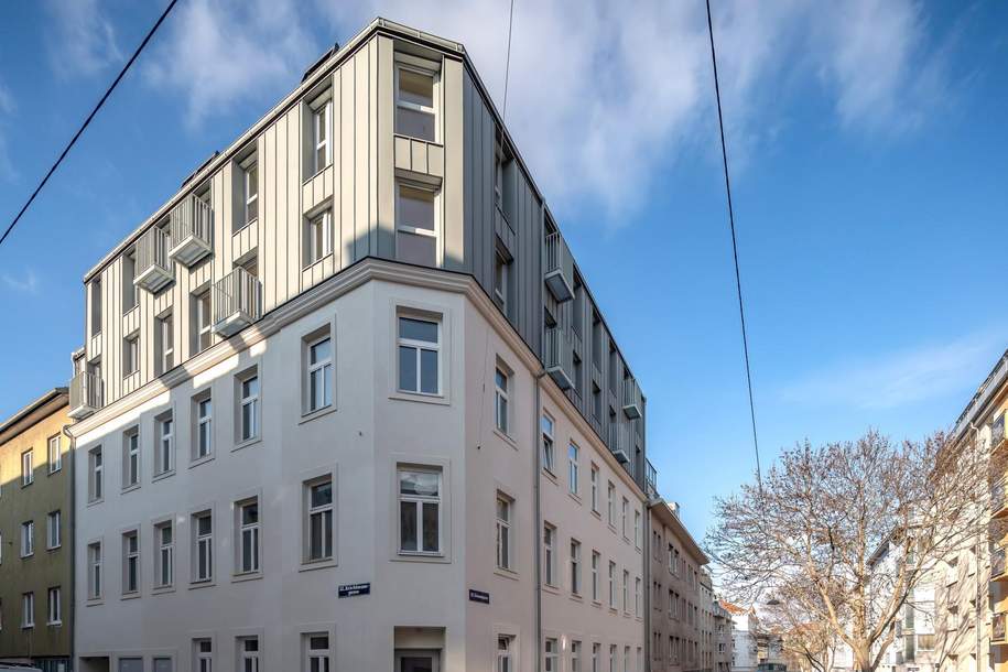 Meidling neu erleben: 3-Zimmer-Dachgeschoß-ERSTBEZUG mit optimaler Anbindung (Top 15), Wohnung-miete, 1.294,92,€, 1120 Wien 12., Meidling