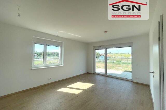 Heizkosten inkludiert - Moderne 3-Zimmer Wohnung mit Terrasse, Garten und Carport, Wohnung-miete, 1.069,97,€, 2144 Mistelbach