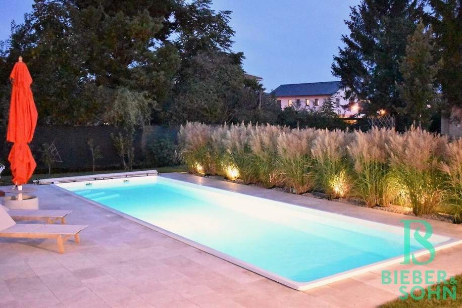 Exklusiv – einzigartig – modern – beeindruckendes Einfamilienhaus mit Pool in Jois, Haus-kauf, 1.020.000,€, 7100 Neusiedl am See