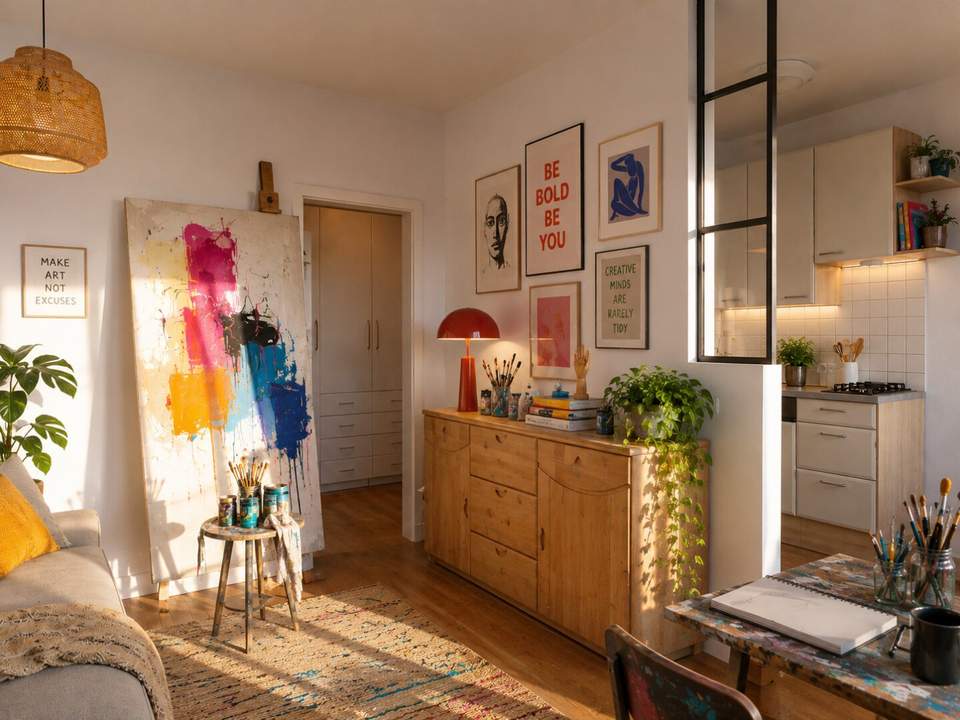 Study. Create. Relax. | Erste eigene Wohnung mit freiem Ausblick und kein Gegenüber | Nähe U4 Margaretengürtel