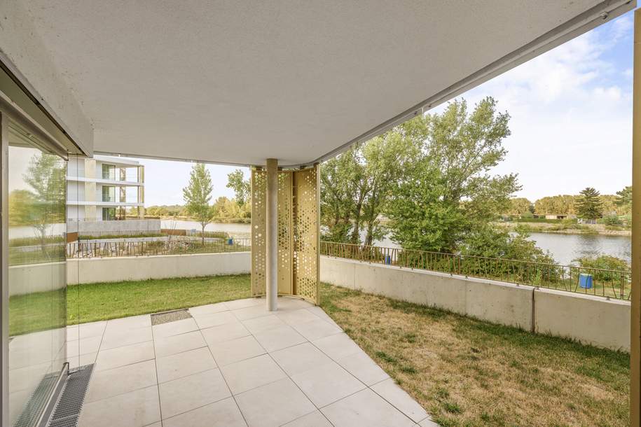 1. Reihe am Wasser! Gartenoase 131m2 Garten inkl. Wellness - 365 Tage Urlaub, Wohnung-kauf, 1.150.000,€, 1190 Wien 19., Döbling