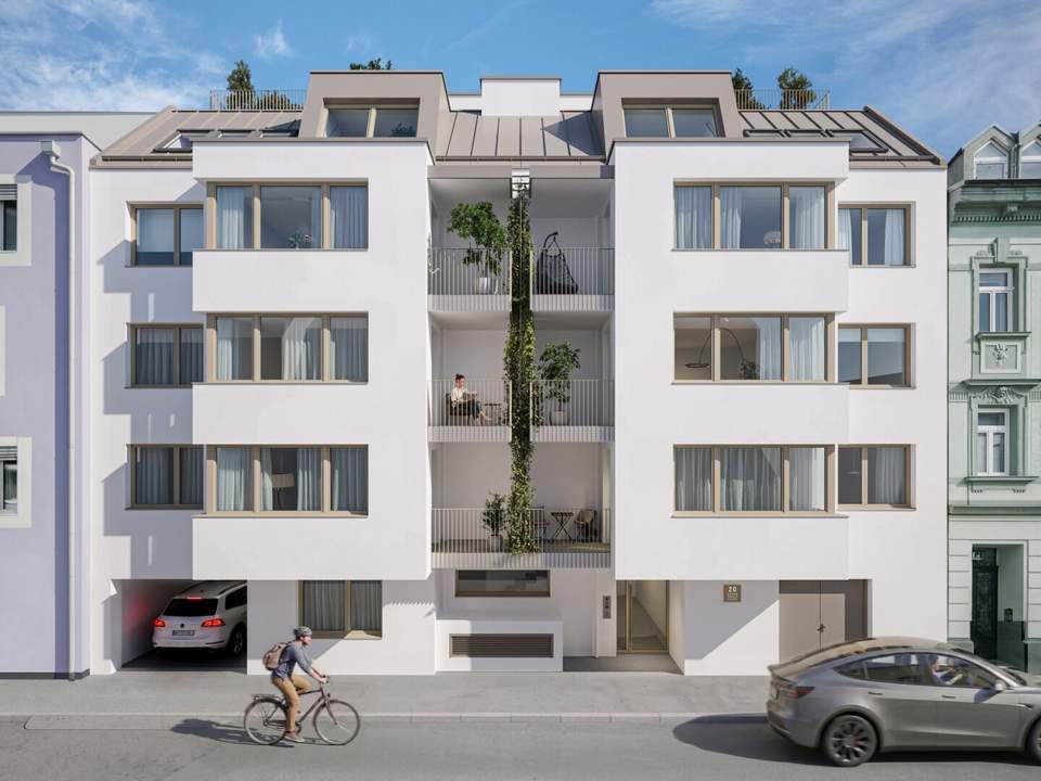 BOSCH20 – moderner 1-Zimmer-Rückzugsort mit Balkon